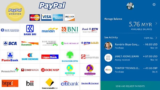 cara mengisi saldo paypal lewat atm