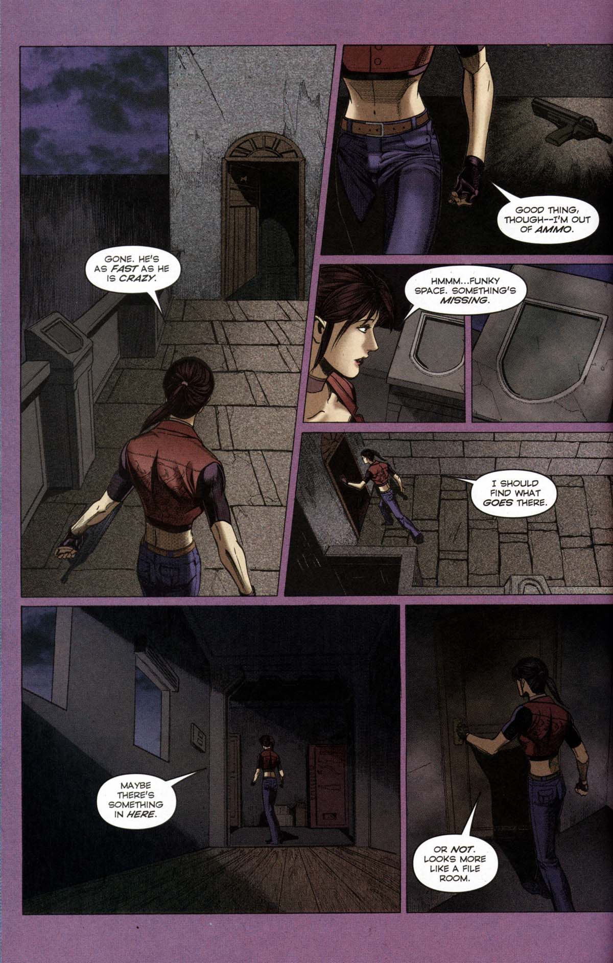 Read online Resident Evil Code: Veronica comic -  Issue #1 - 76