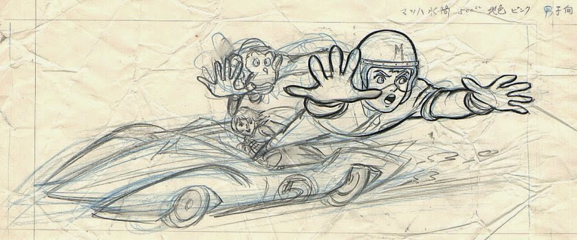 Model sheets e concepts de Speed Racer (1967)