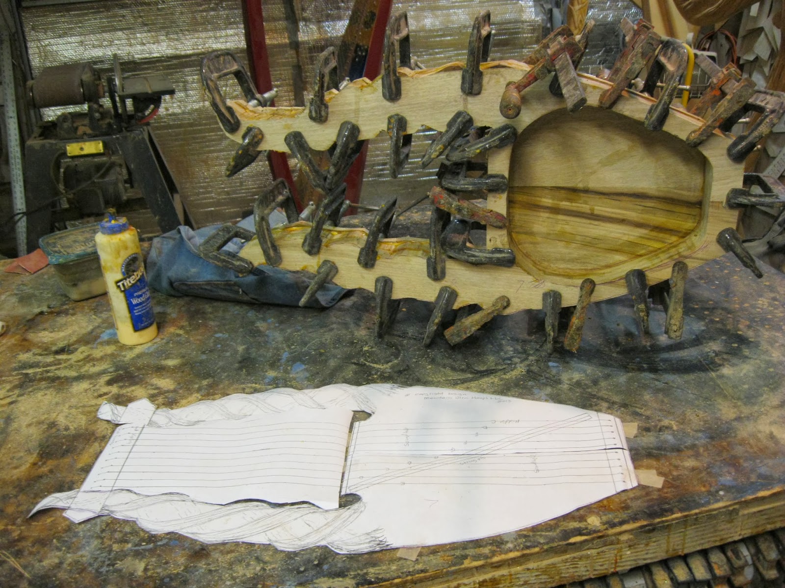 The Custom Harp builder, Glenn J. Hill of Mountain Glen Harps