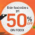 (New Code) FoodPanda Offer – Get 50% Off up to Rs 100