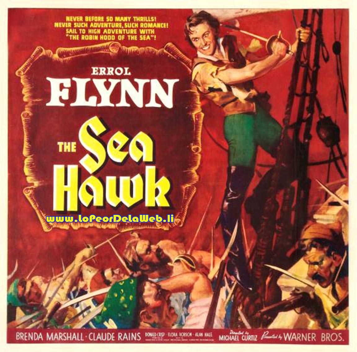El Halcón de los Mares (The Sea Hawk / Errol Flynn / 1940)