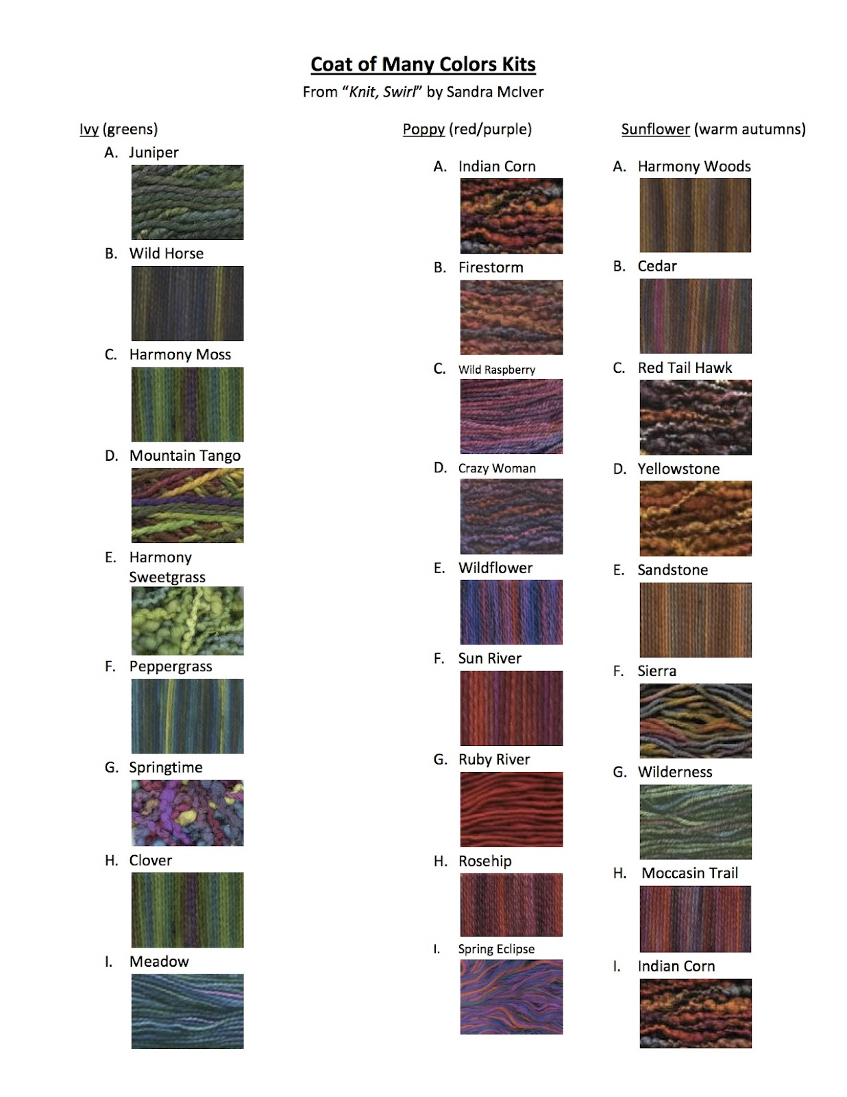 A Really Good Yarn Coat of Many Colors