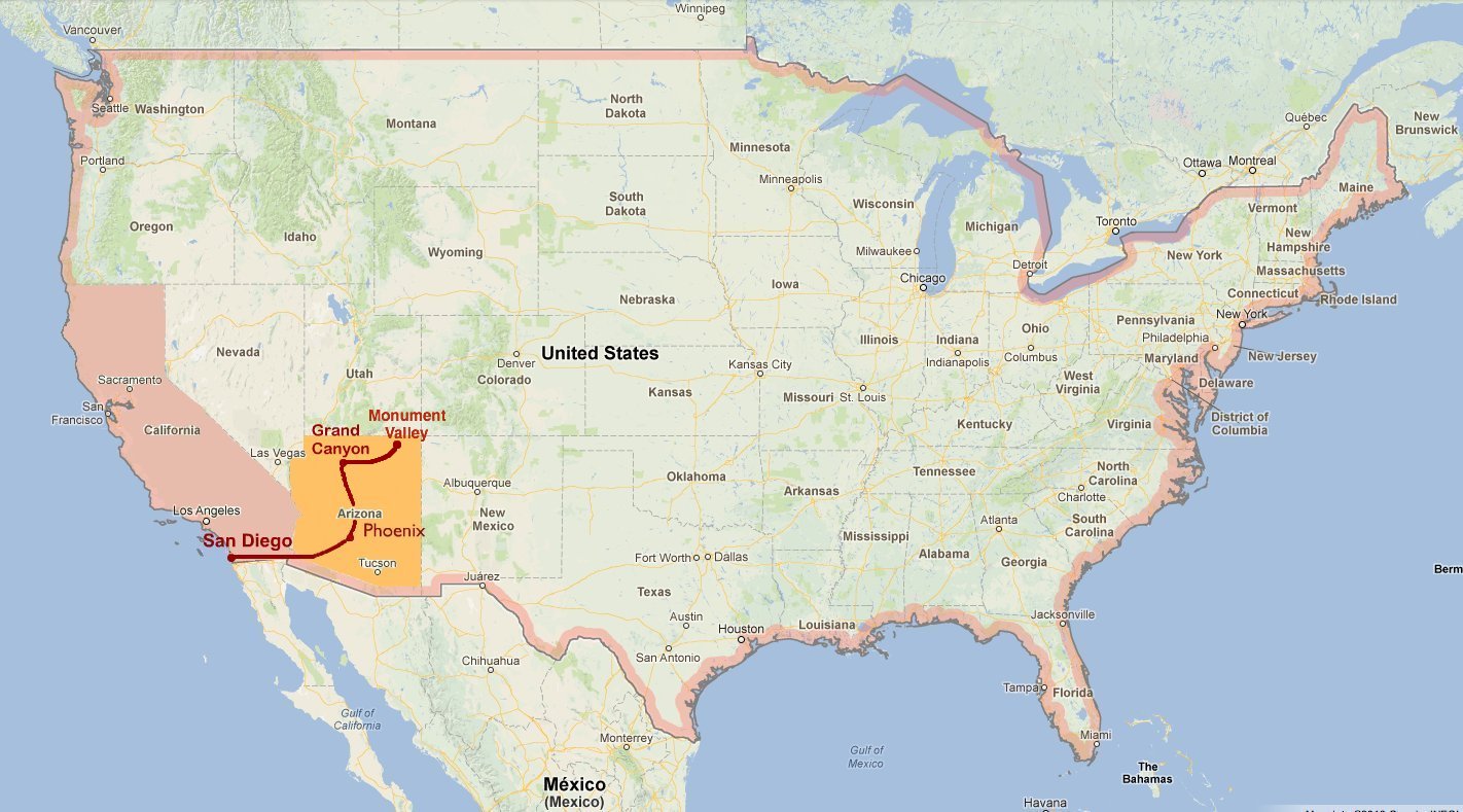 Monument Valley Febbraio 2013 Zonzolando