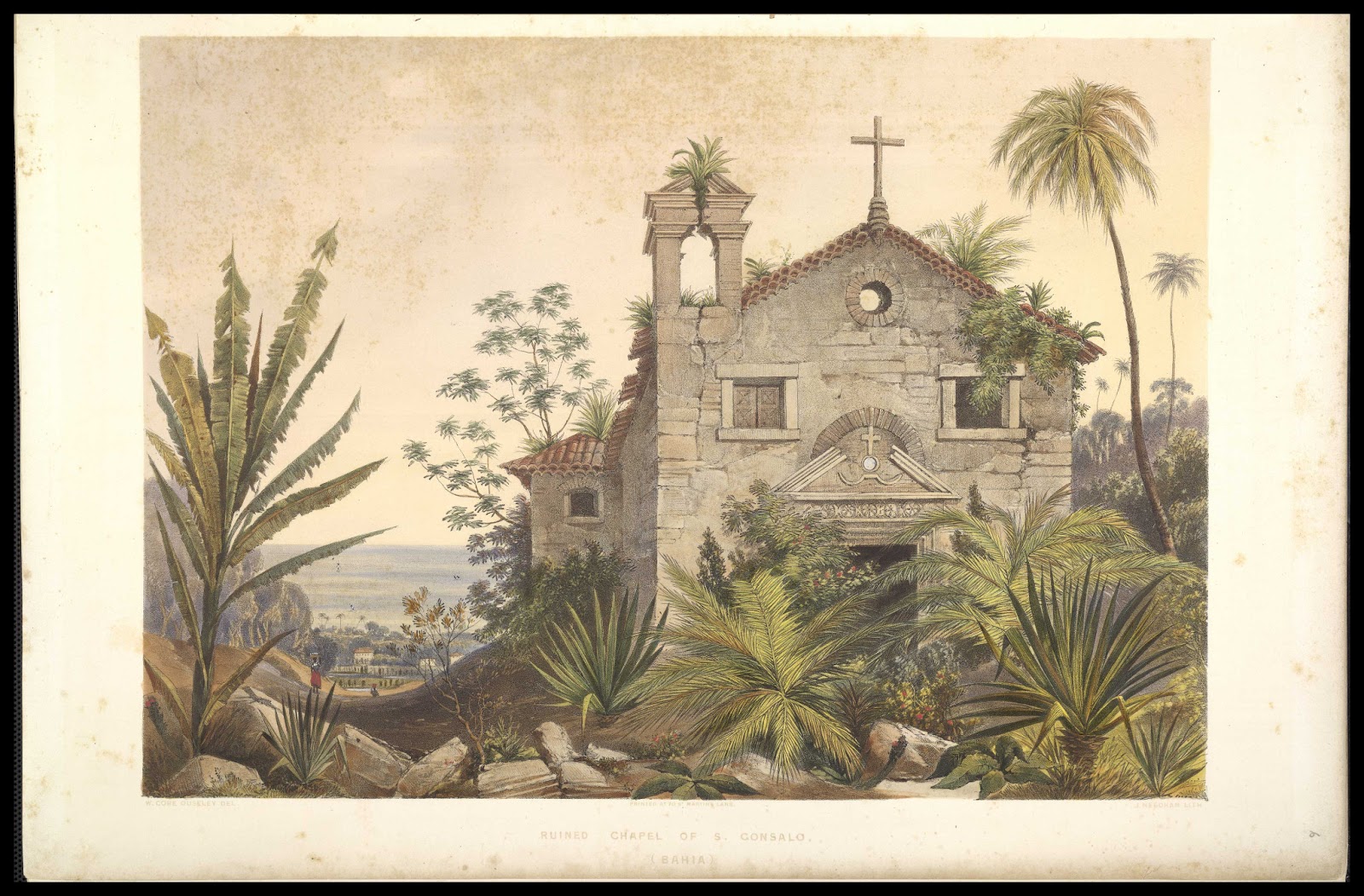 Ruínas da Capela de São Gonçalo - Rio Vermelho - 1797-1866