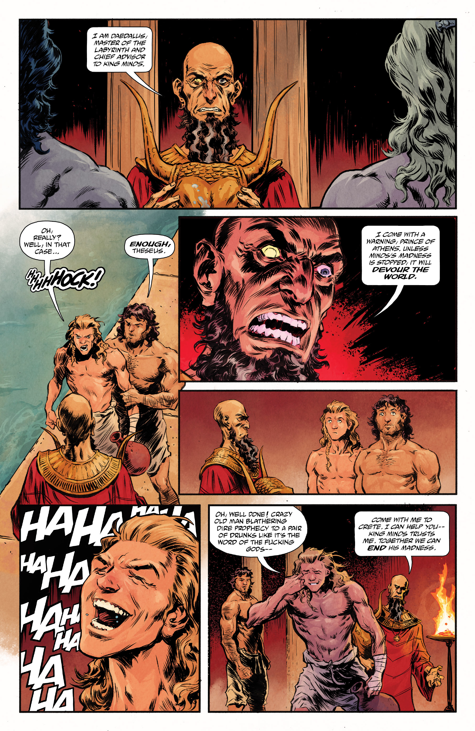 Read online Kill the Minotaur comic -  Issue #1 - 19