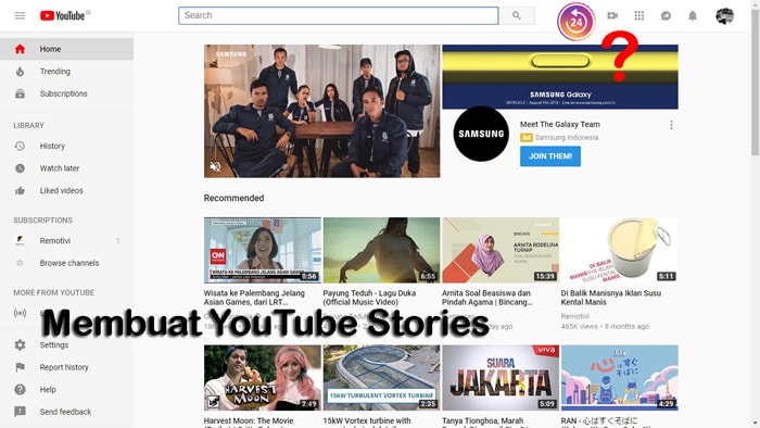 cara membuat youtuber stories cara membuat youtuber stories