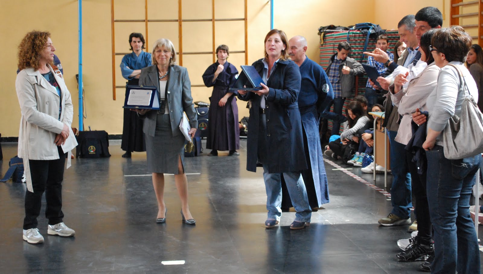 Scuola Kendo Taranto Kendo al Liceo Classico "Quinto Ennio" di Taranto.