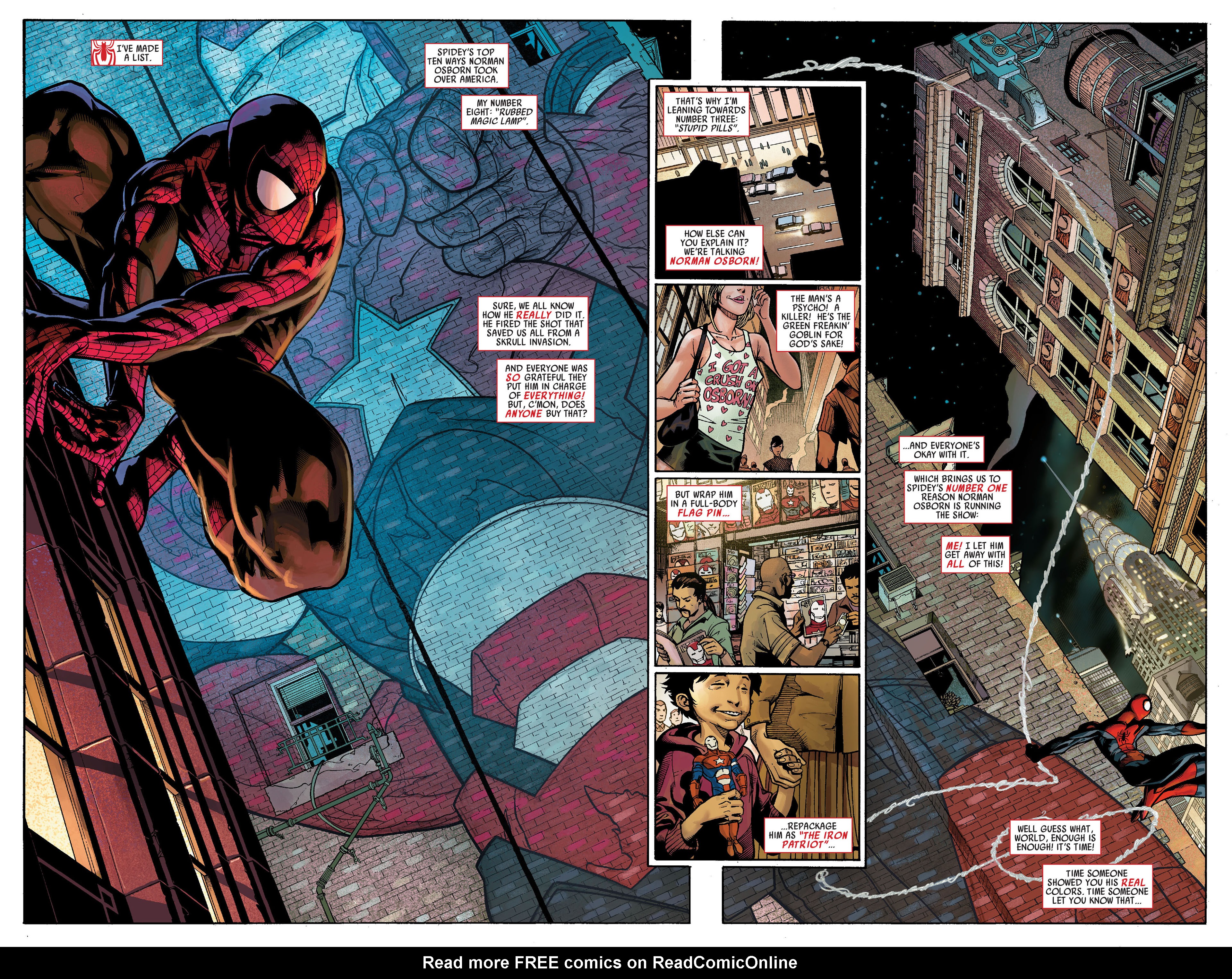 Read online Dark Reign: The List - Amazing Spider-Man comic -  Issue # Full - 3
