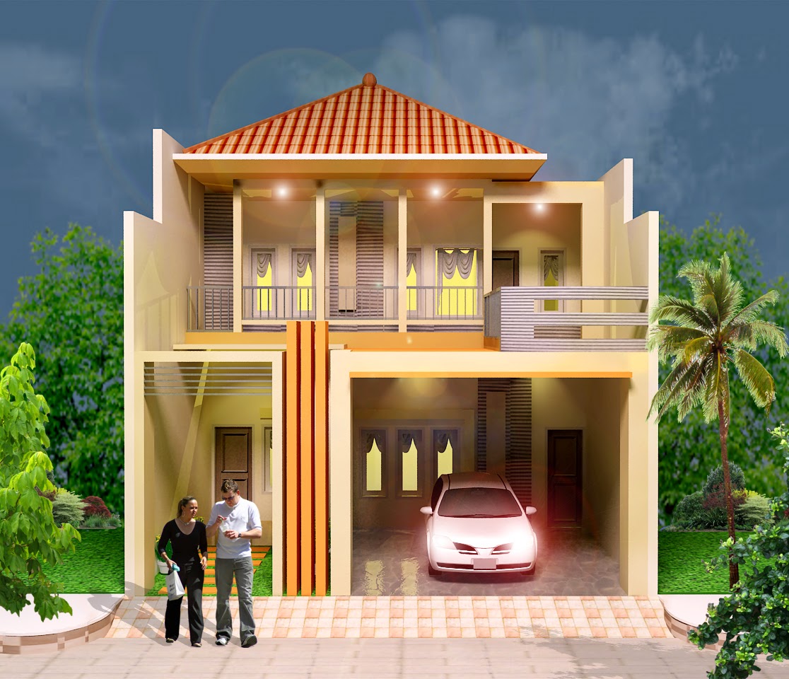 Desain Rumah Minimalis Modern 2 Lantai Terkini Desain Properti