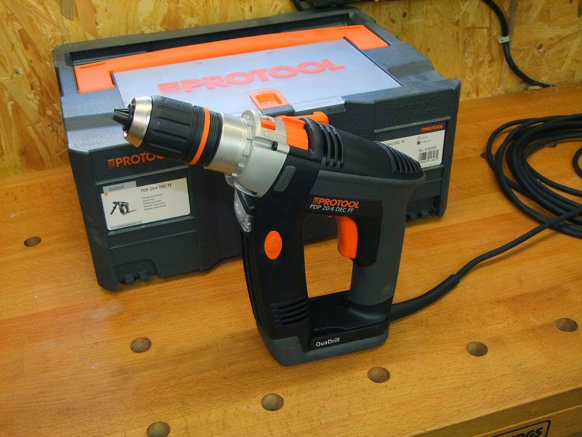 Michas Holzblog: Neuzugang in der Werkstatt - Protool QuaDrill PDP 20-4 ...