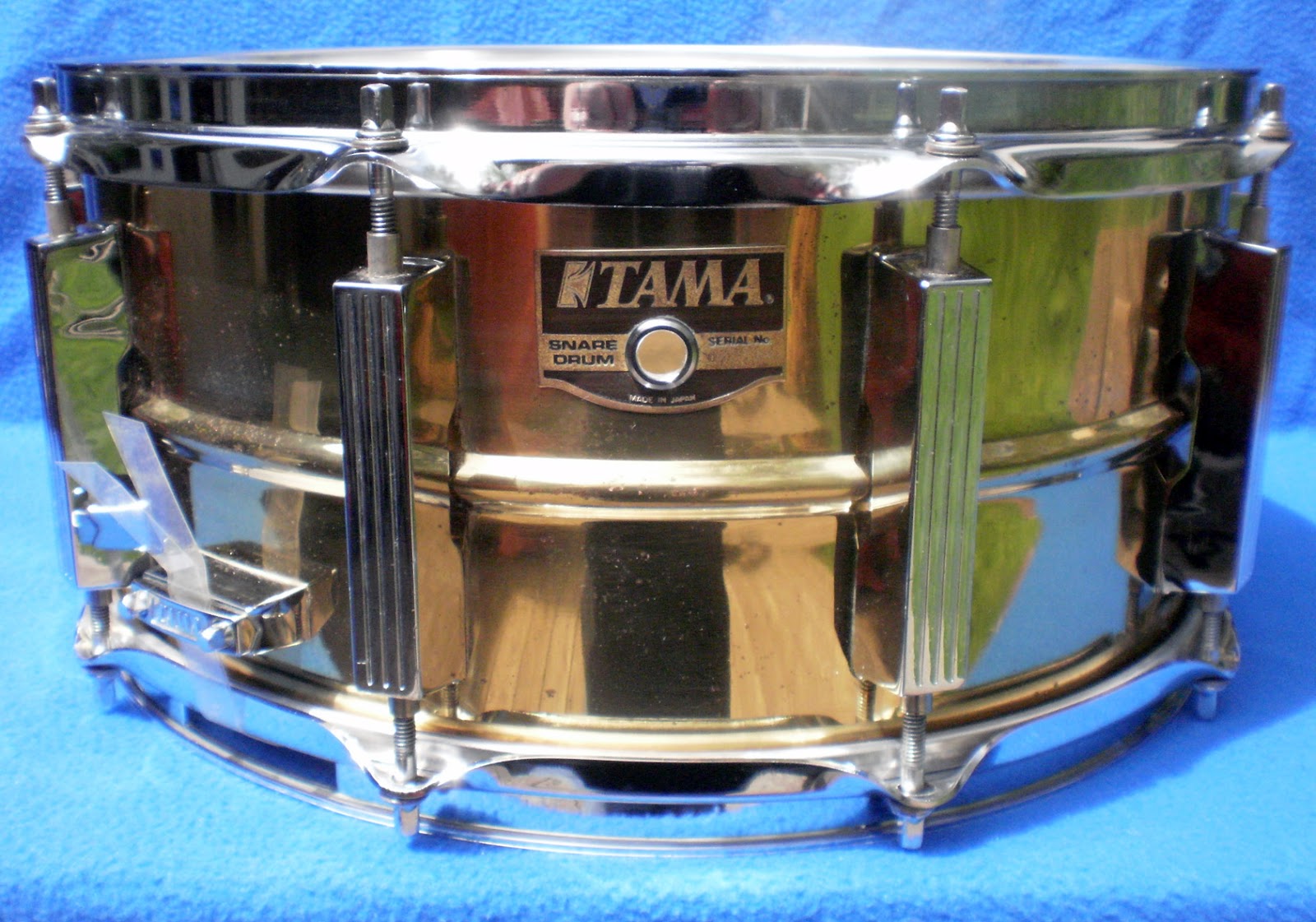 Tama power metal brass snare Clearance