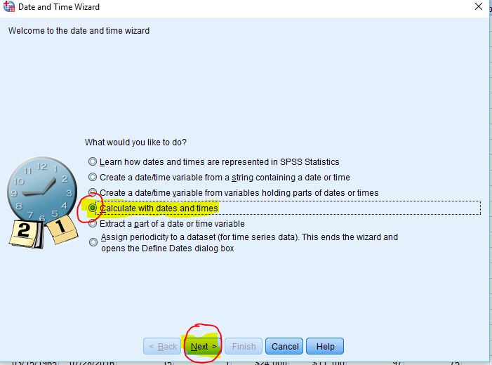 Creating Date Variable And Calculating Between Two Dates In Spss Www 37 Javascript Calculate Age