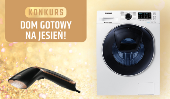 Wygraj pralko suszarkę Samsung AddWash WD80K5A10OW Konkurs