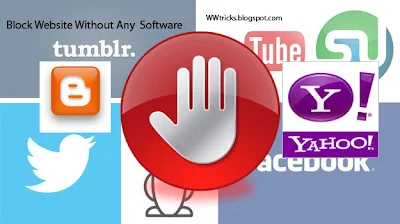 how to block website on computer without using a software