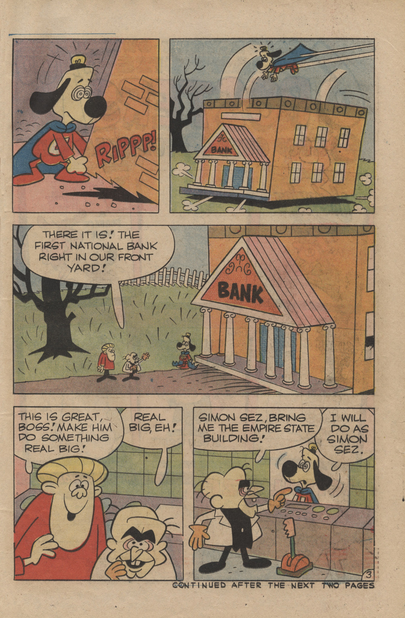 Read online Underdog (1970) comic -  Issue #8 - 17
