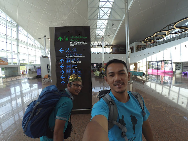 Touch Down Brunei Intl Airport