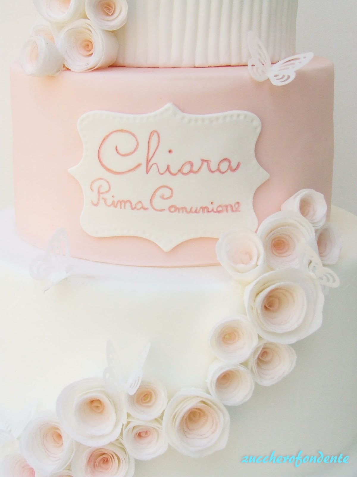 Zuccherofondente La Prima Comunione Di Chiara