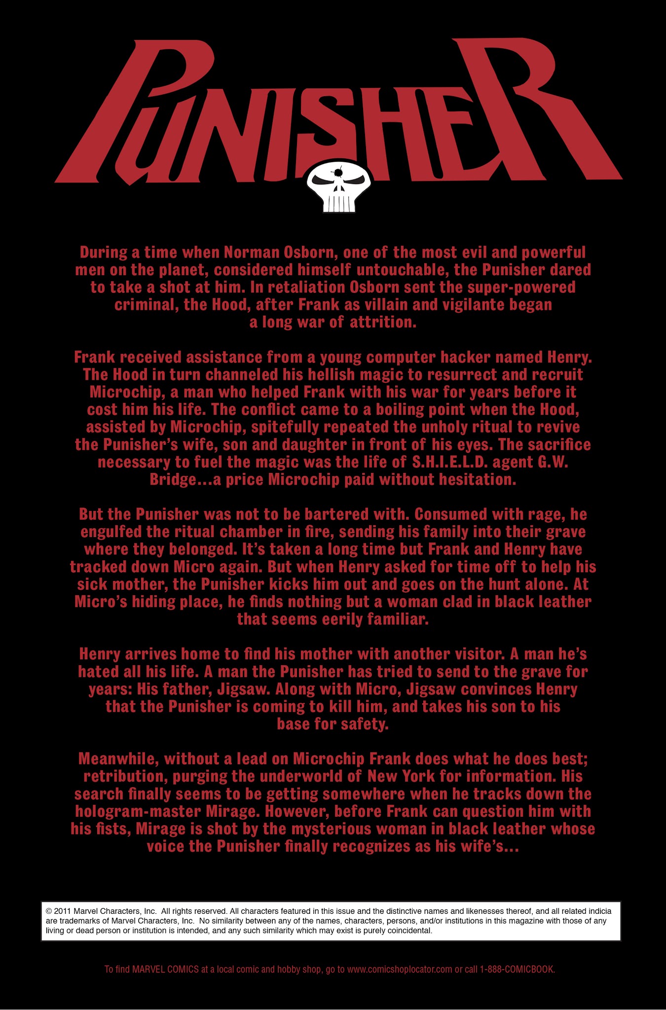 Read online Punisher: In The Blood comic -  Issue #3 - 2