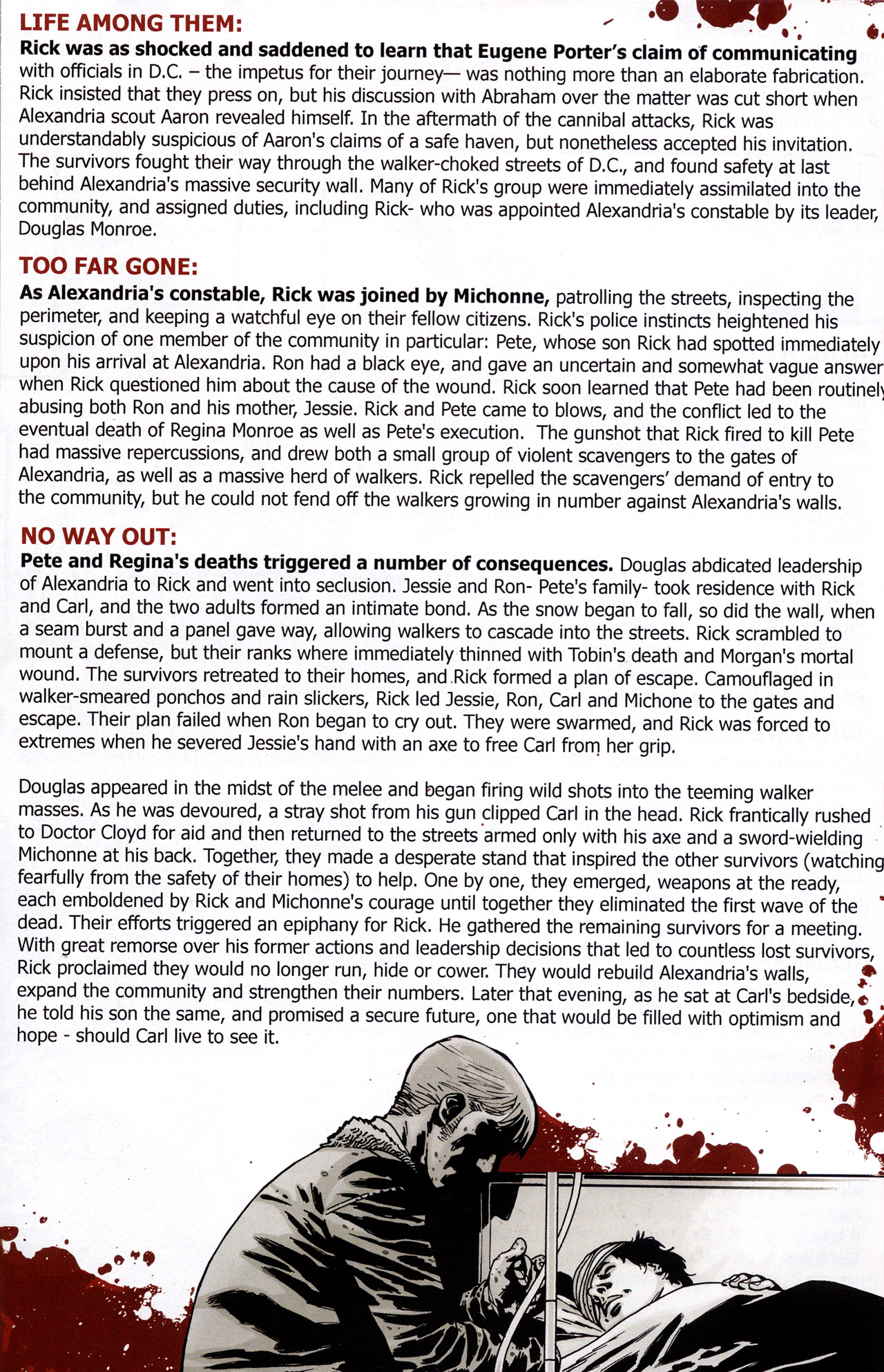Read online The Walking Dead Survivors' Guide comic -  Issue #4 - 12