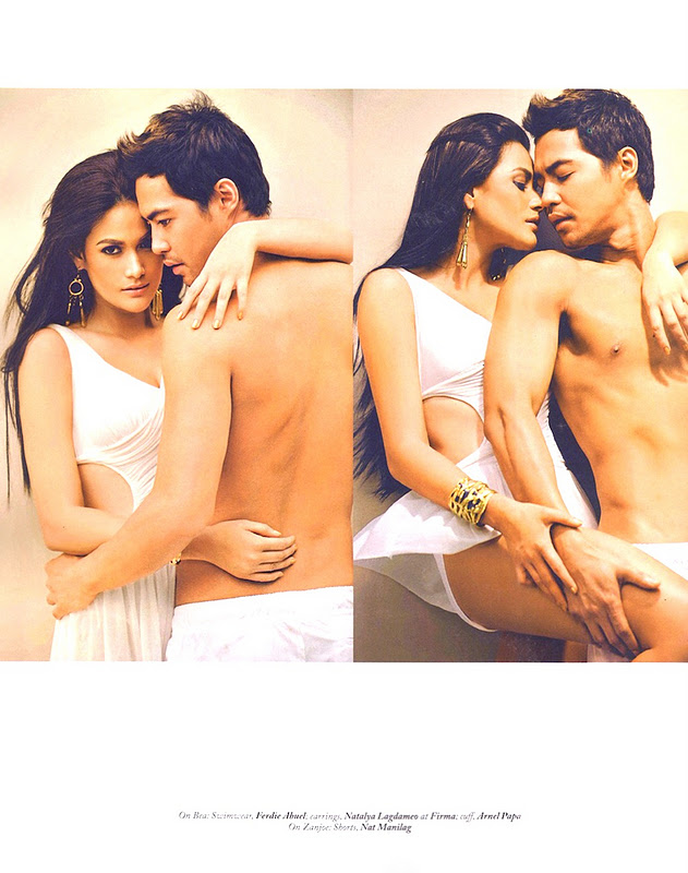 Off-screen sweethearts Zanjoe Marudo and Bea Alonzo in Editorial for Metro ...