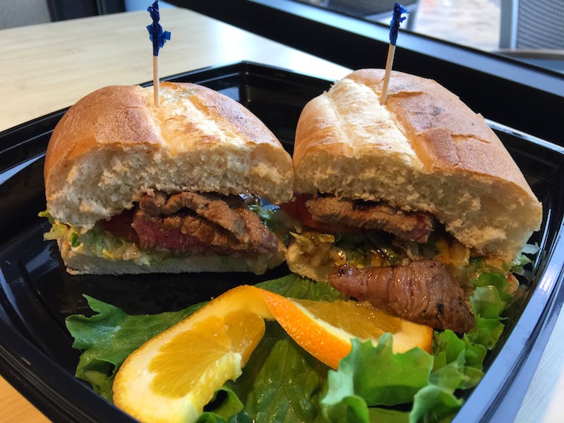 Tri tip sandwich at The Habit Burger Grill