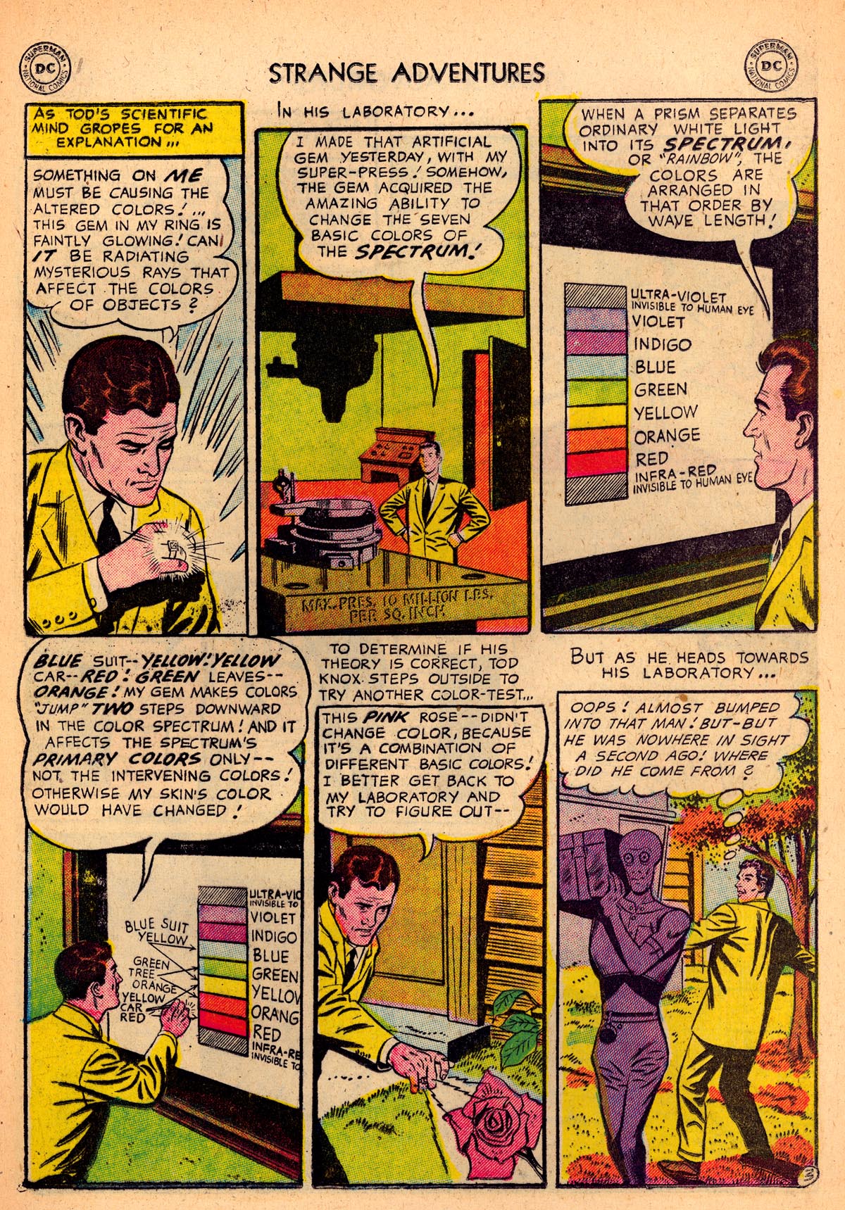 Read online Strange Adventures (1950) comic -  Issue #71 - 13