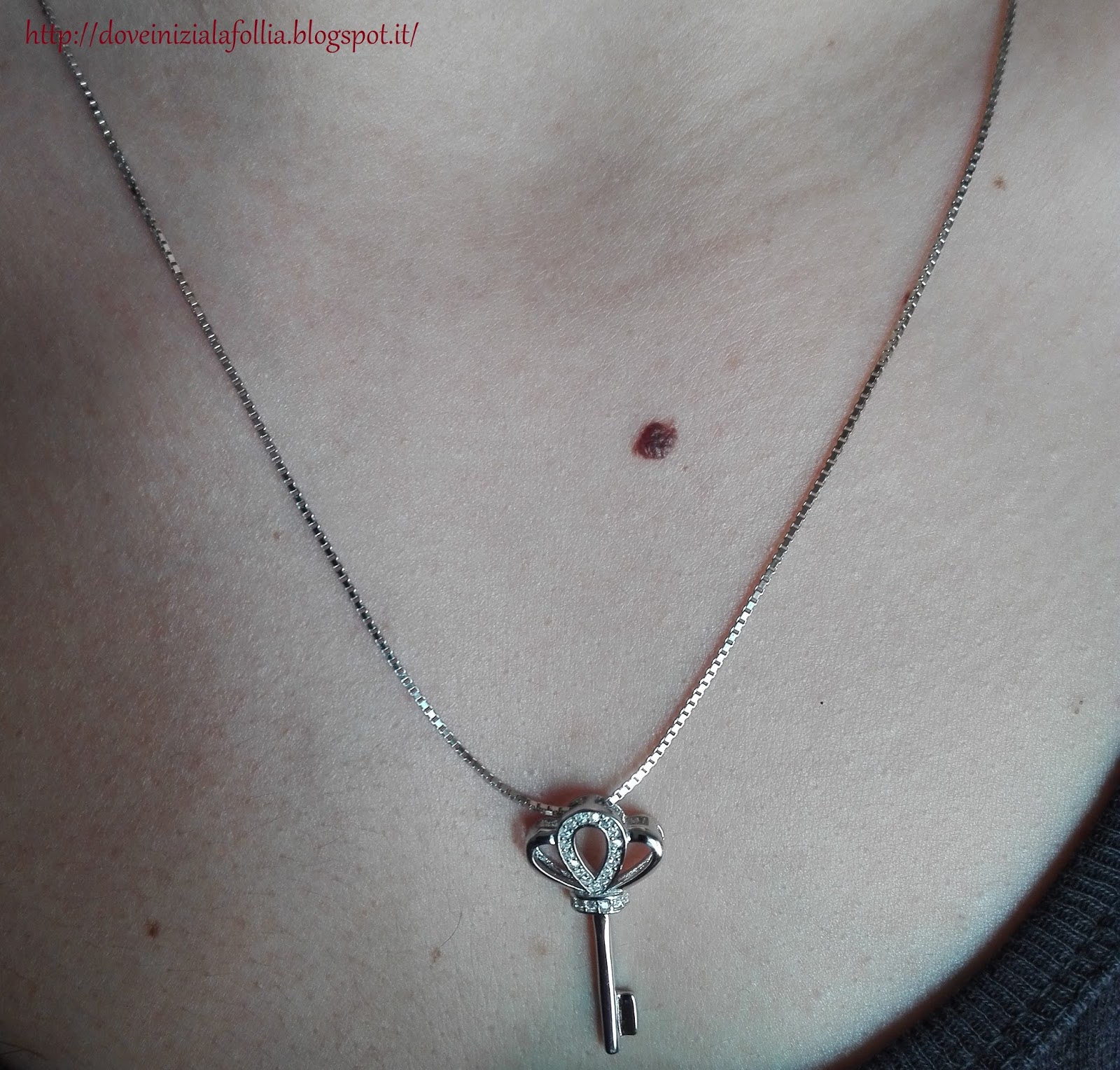 Collana Regina Di Spade Con Ciondolo Chiave - Gioiello Hotwife Stile BBC - Foto 5