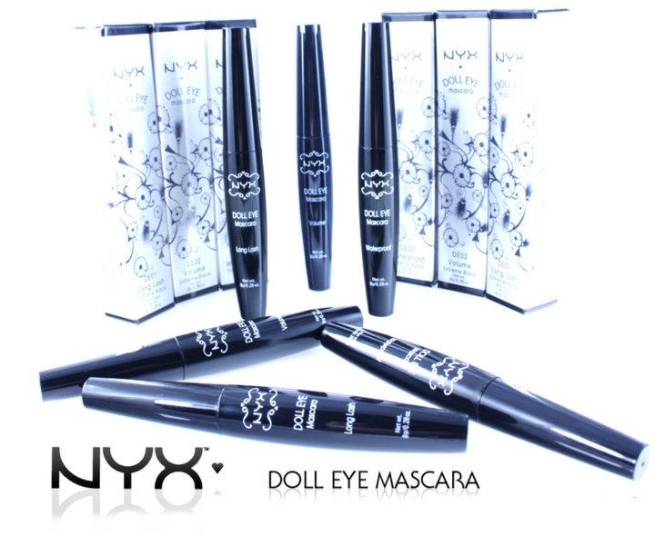 Nude sakarepe NYX COSMETICS DOLL EYE MASCARA