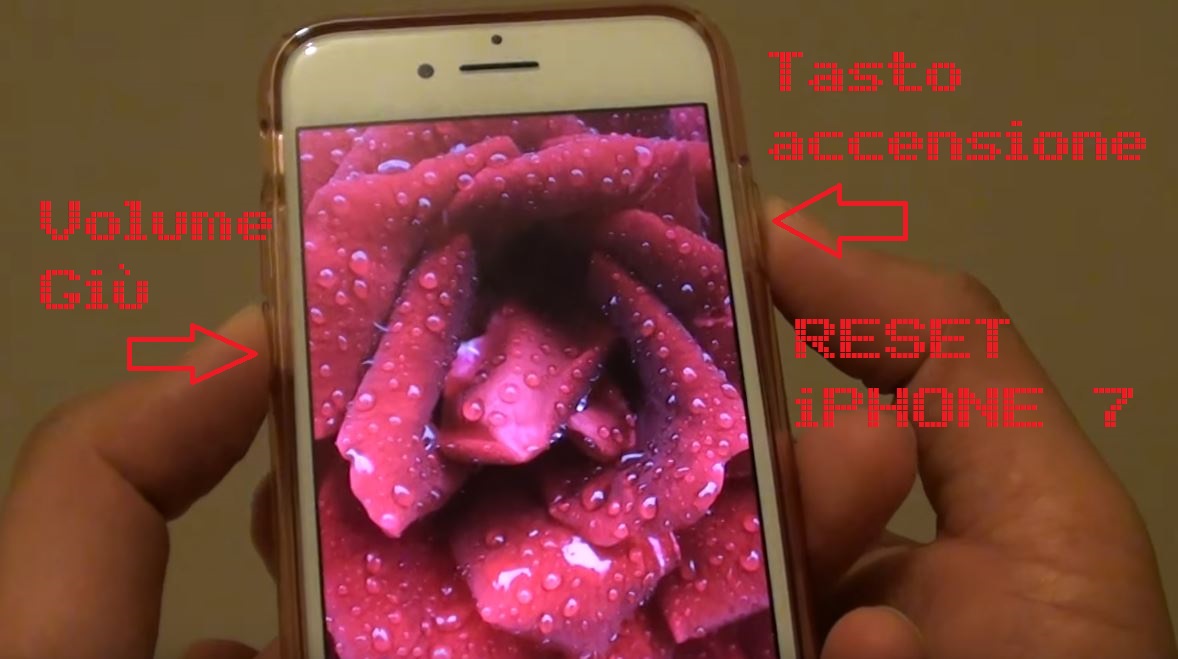 iPhone 7 schermo bloccato: come resettare e forzare il riavvio