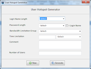 Generate User Hotspot