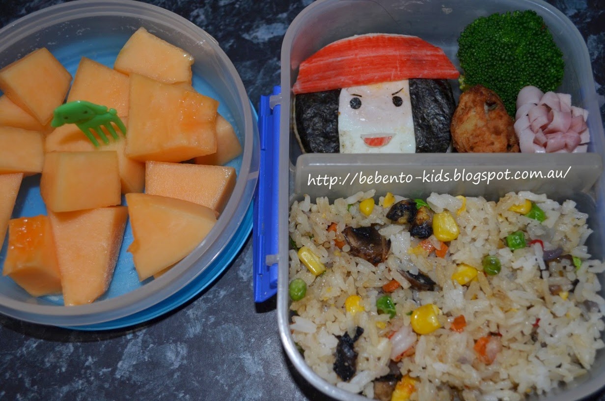 Bebento Kids Japanese Girl and Garden Bento
