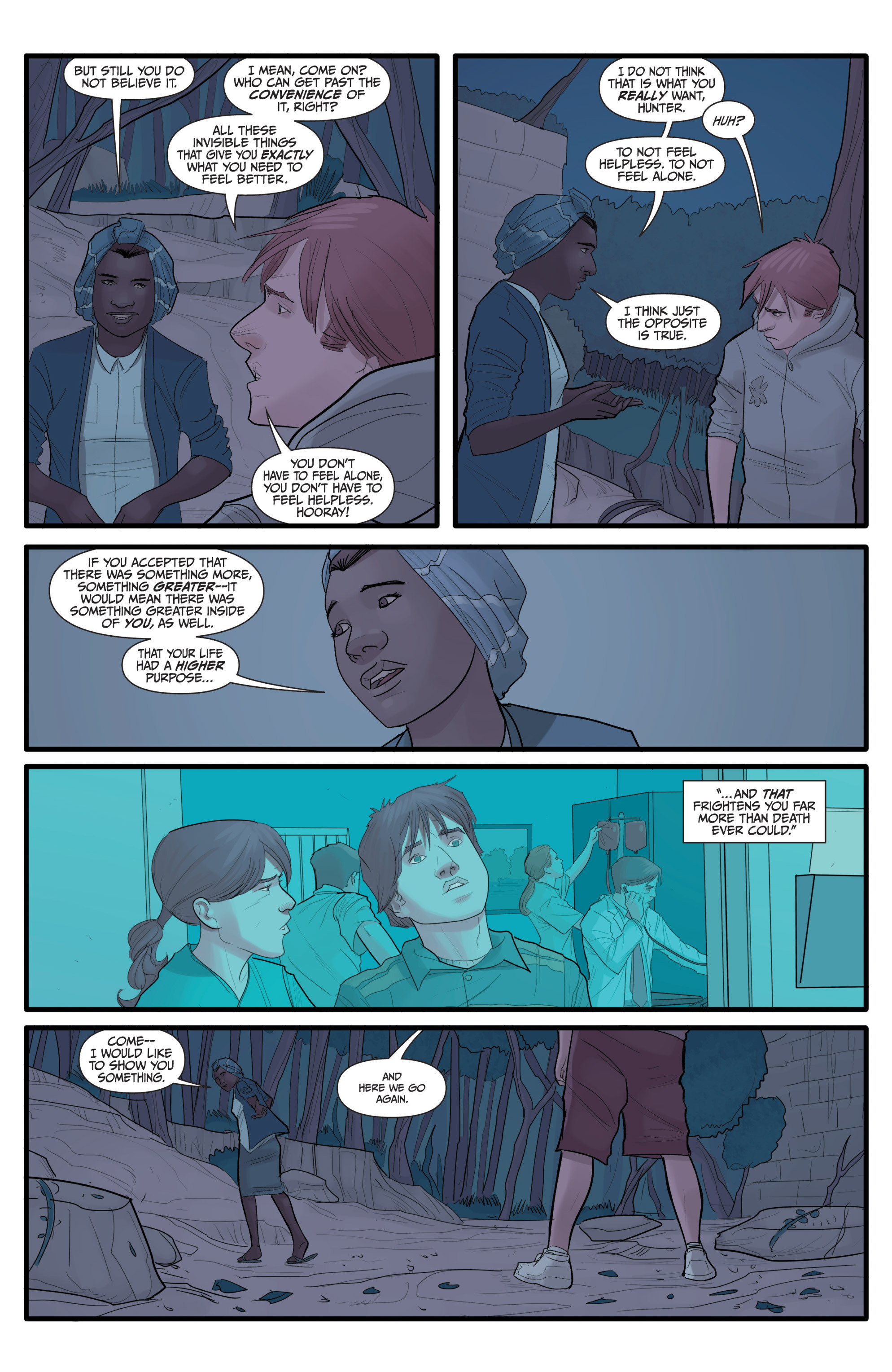 Read online Morning Glories comic -  Issue #31 - 18