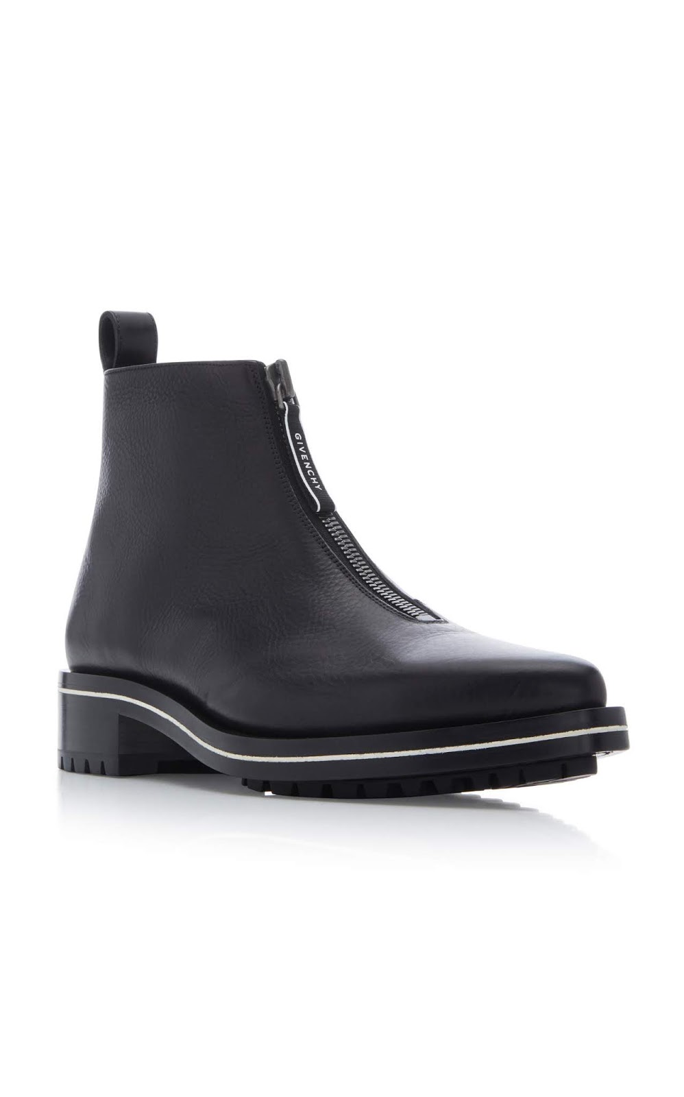Zipped And Ready: Givenchy Richmond Zip Calfskin Chelsea Boots ...