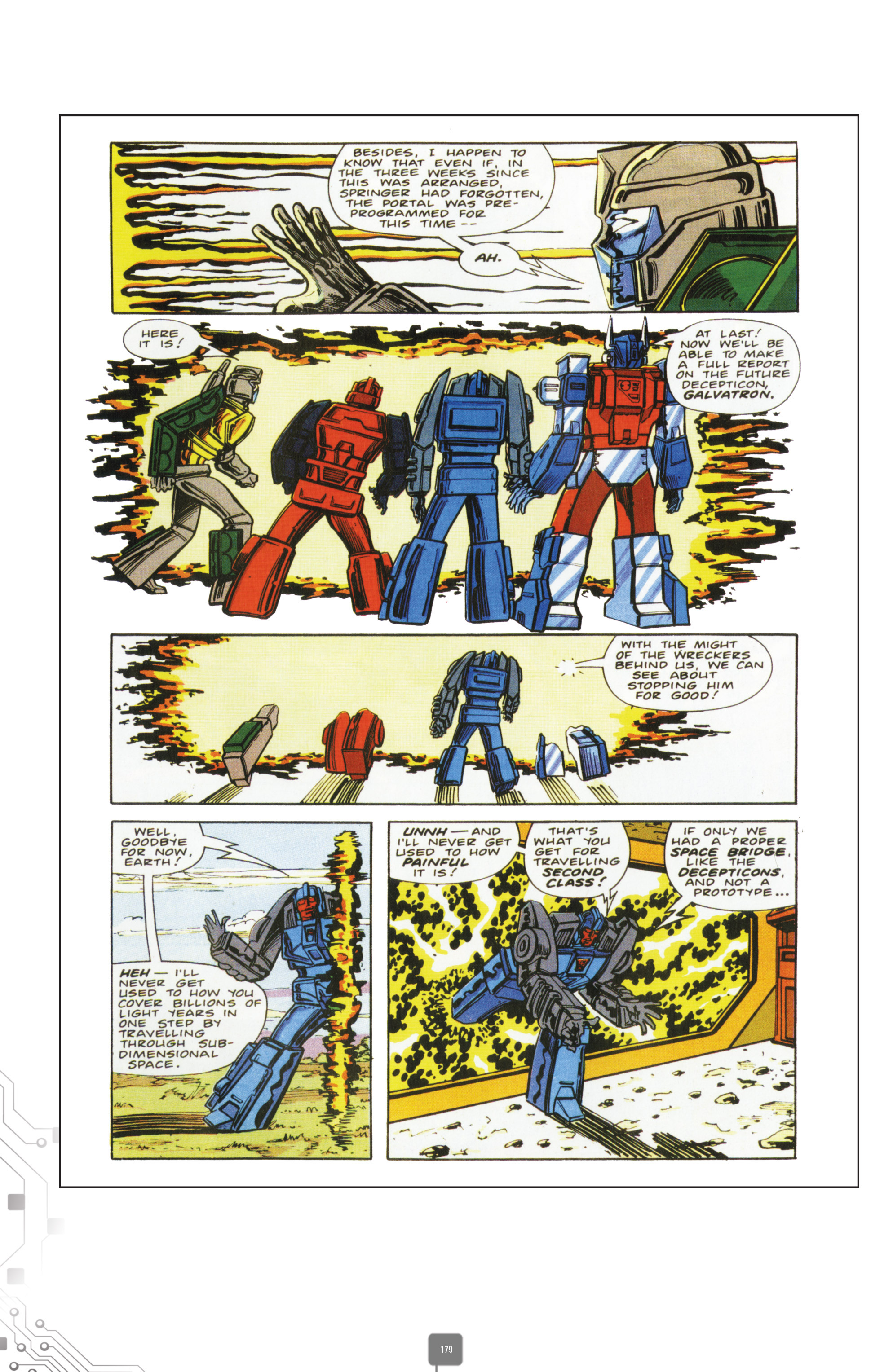 Read online The Transformers Classics UK comic -  Issue # TPB 5 - 179