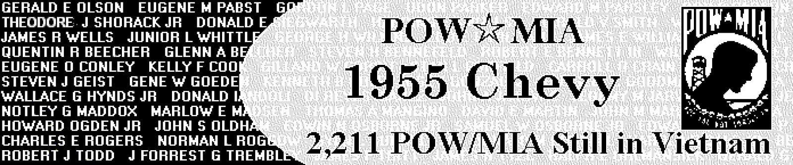 1955 CHEVY POW*MIA