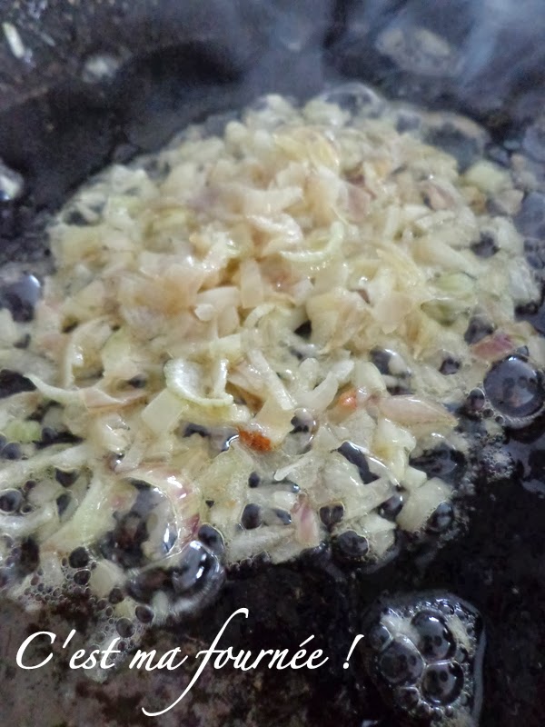 Nage de saumon sauce champagne