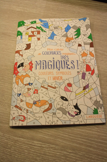 Activité manuelle : Mon cahier de coloriage magiques ... très magiques !