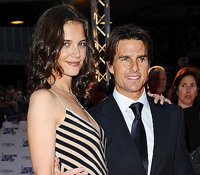 Katie Holmes Height  Weight on The Height Gap Appears Larger Katie Holmes And Tom Cruise