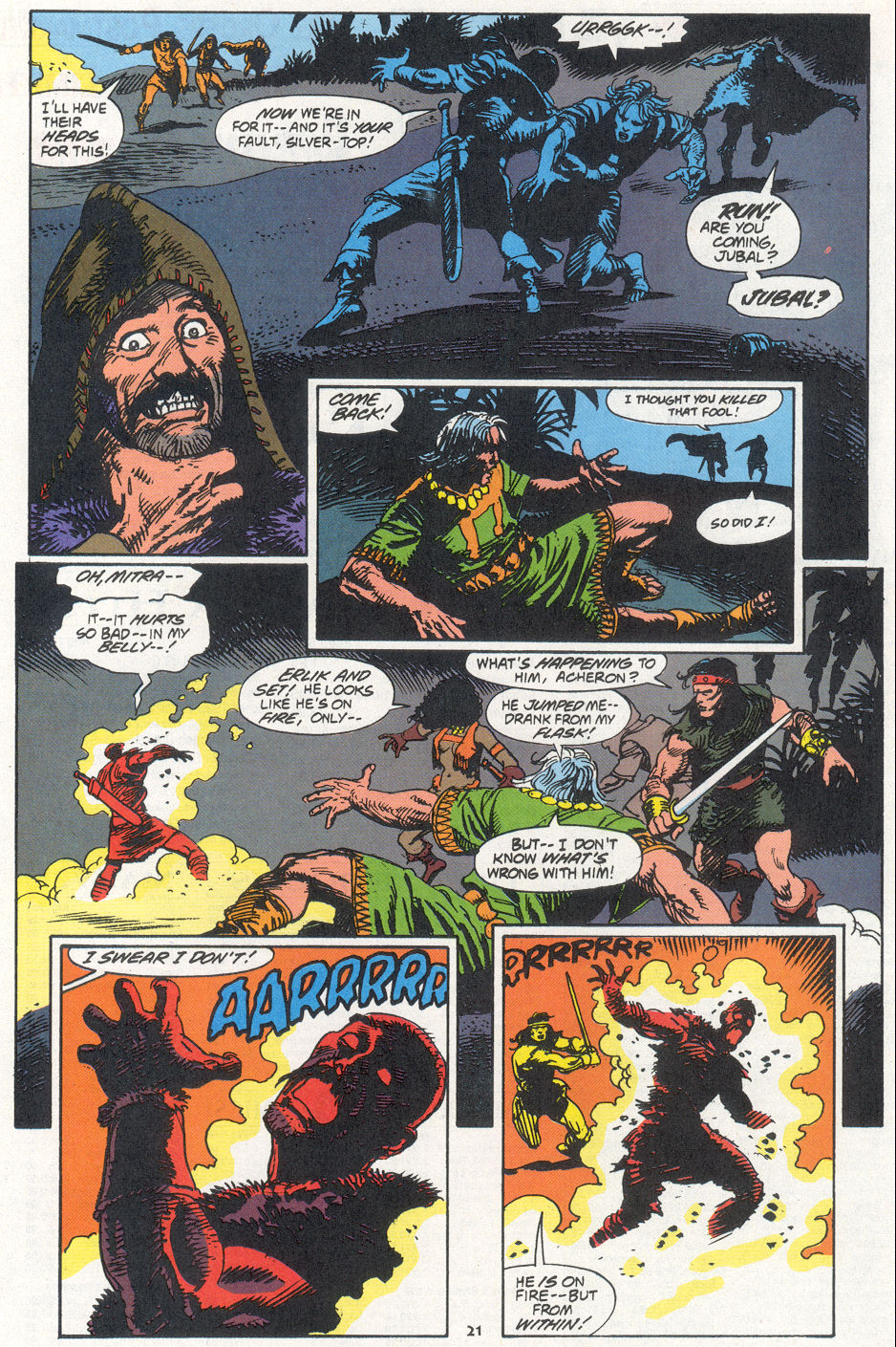 Read online Conan the Barbarian (1970) comic -  Issue #270 - 17