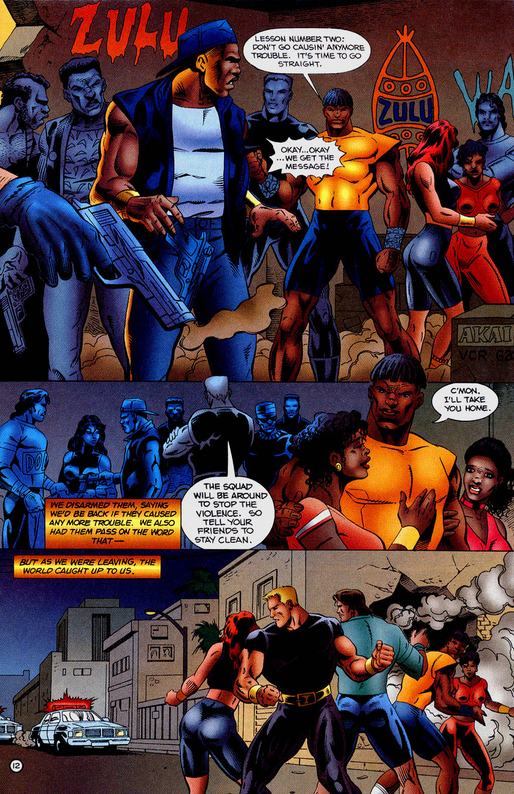 Read online Ultraverse Year Zero: Death of the Squad comic -  Issue #2 - 13