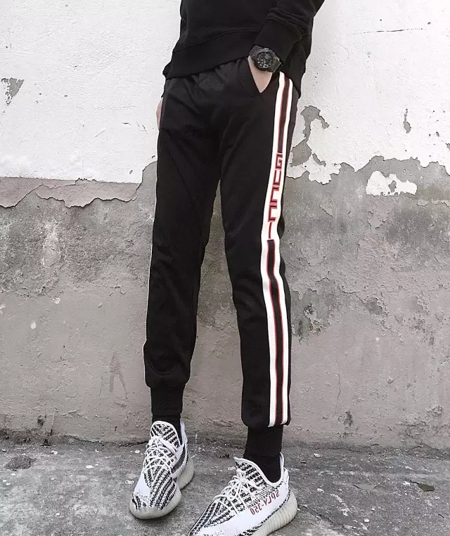 Fkers999: Gucci Stripe Jogger Pants