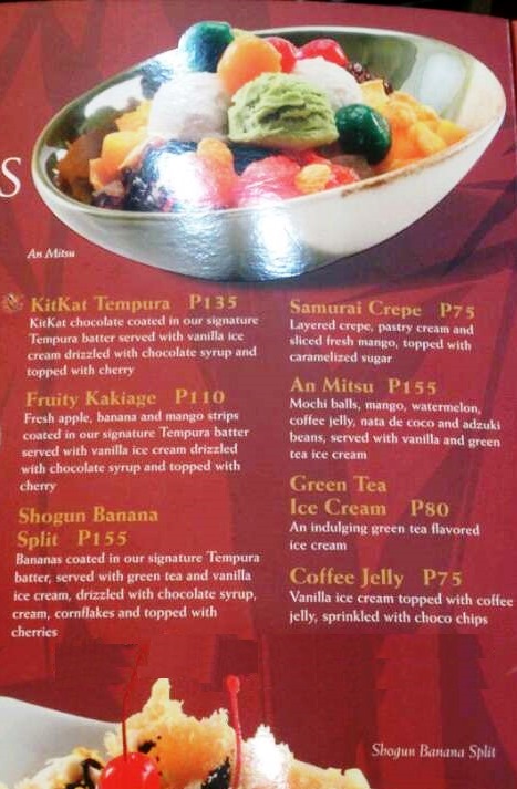 Hari Ng Larga: Tempura Japanese Grill Restaurant - Mall Of Asia