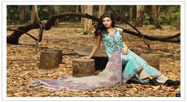 Shariq Textiles Present Sahil Swiss Voile Summer Collection 2013