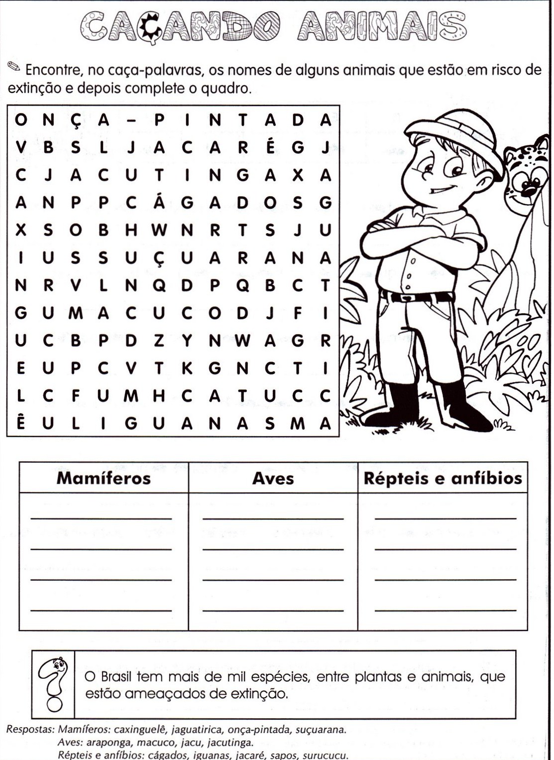 ANIMAIS RÉPTEIS - ATIVIDADES EXERCÍCIOS DESENHOS COLORIR IMPRIMIR (II