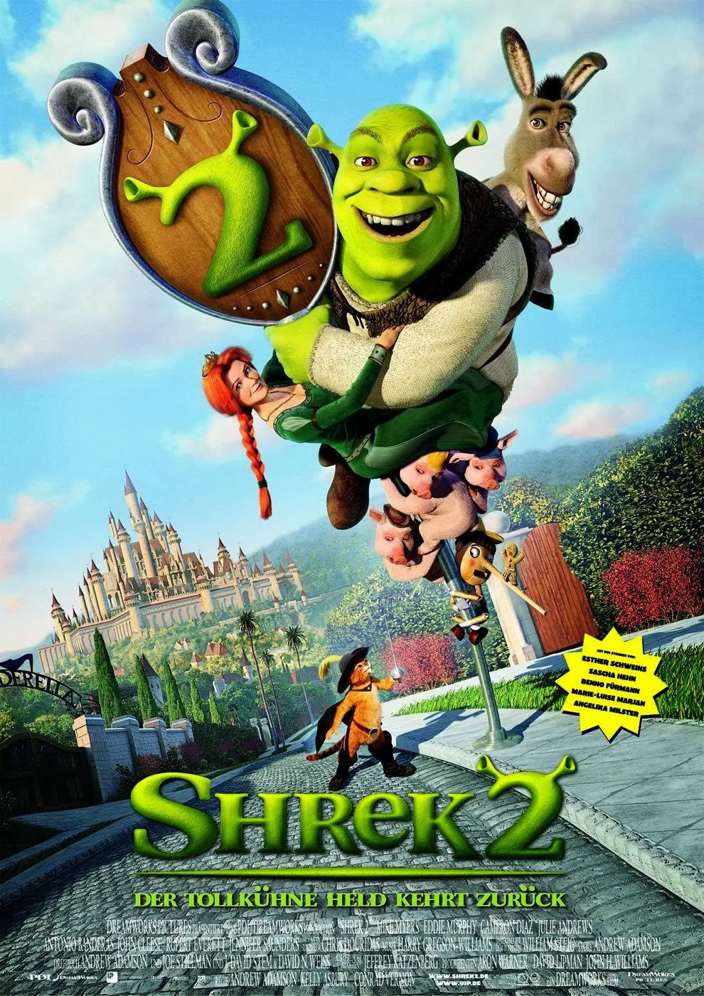 Shrek 2 (2004) Filma Me Titra Shqip Edhe Te Dubluar