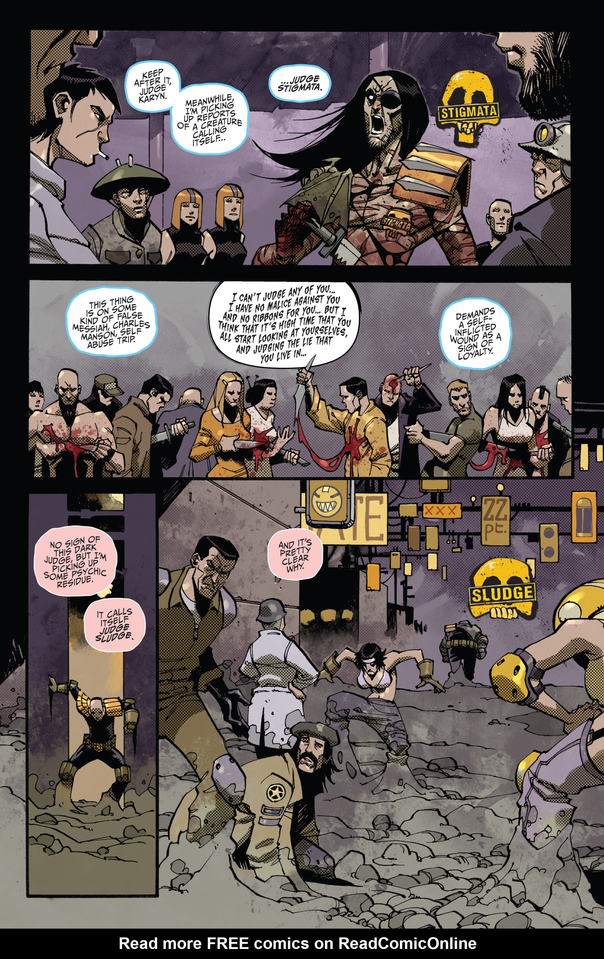 Read online Judge Dredd (2012) comic -  Issue # _TPB 5 - 15