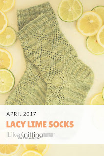 Lacy Lime Socks, Tian Connaughton, KnitDesigns by Tian