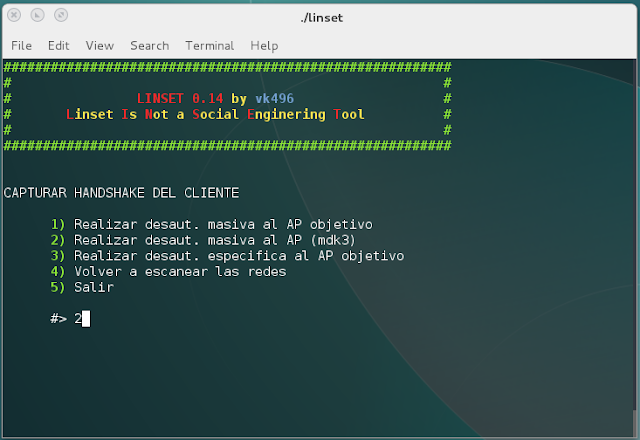LINSET:  Tool Hacking Wireless (WPA/WPA2) Without Wordlist