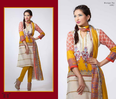 Crystal Lawn Vol-3 2013 By Ittehad Textiles